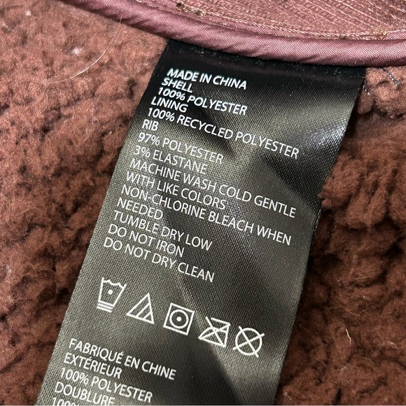 prAna Fleece Quilted Full Zip Vest M - Picture 8 of 11